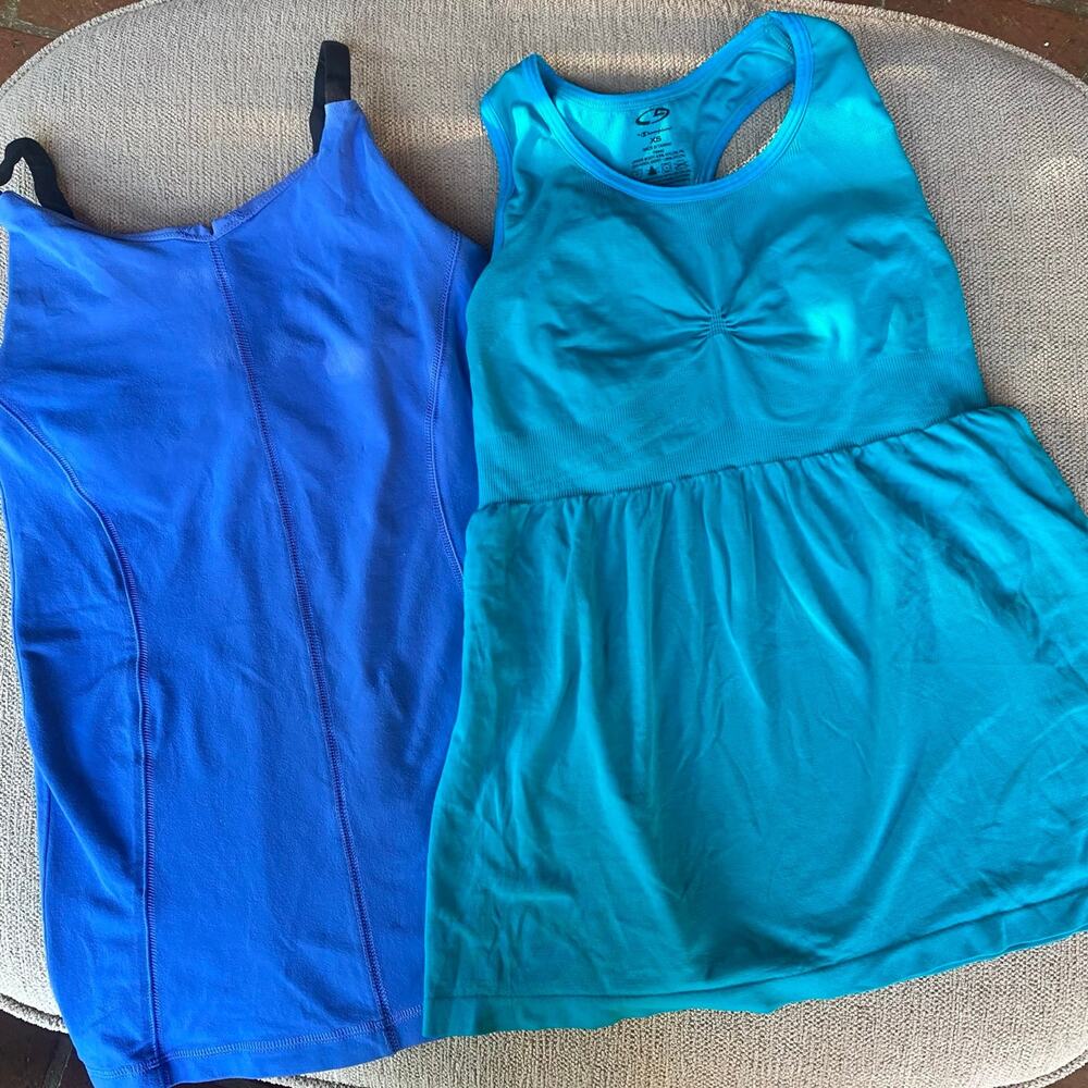 Champion Size XS Yoga Gym Workout Ladies athletic wear top bundle Comfy Casual